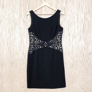 Donna Ricco Black Lace Cocktail Dress